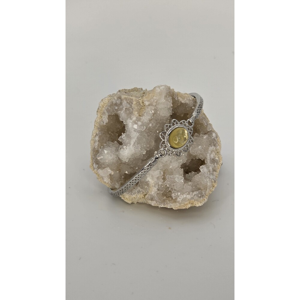 Yellow Mica Cuff - Picture 2 of 2